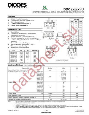 DDC123JU-7-F datasheet  